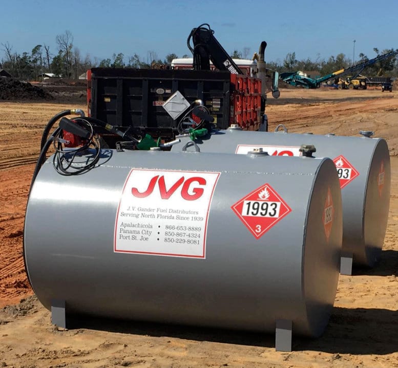 J.V. Gander Fuel Tanks