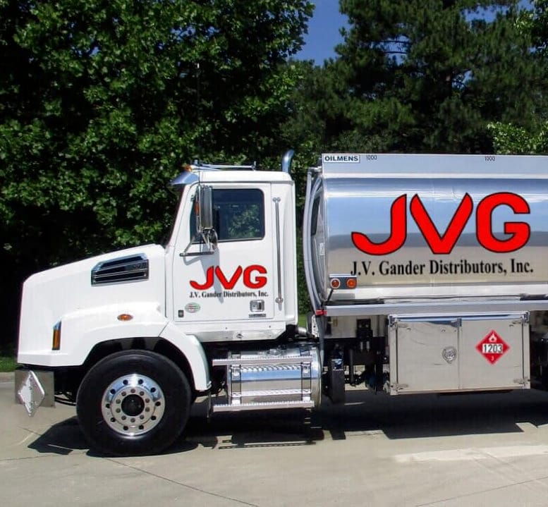 Tanker truck carrying fuel Tanker truck carrying fuel